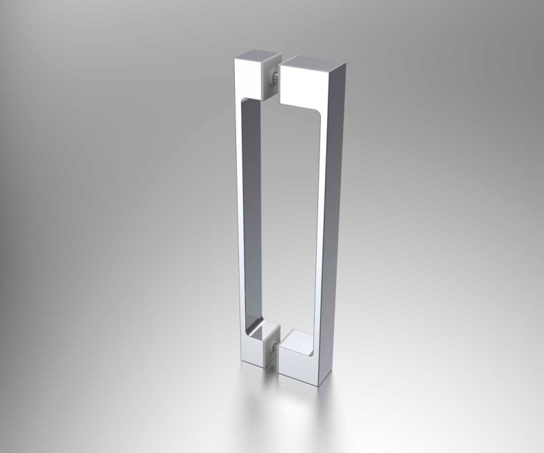 Душевая дверь в нишу Vincea Alpha VDS-3AL130CL 130 см, стекло прозрачное, хром - 5