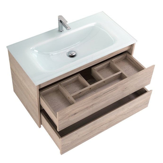 Комплект мебели BelBagno Kraft 80 светлое дерево - 11