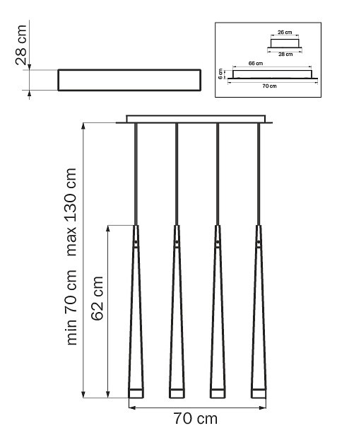 Подвесная люстра Lightstar Meta Duovo 807066 - 2