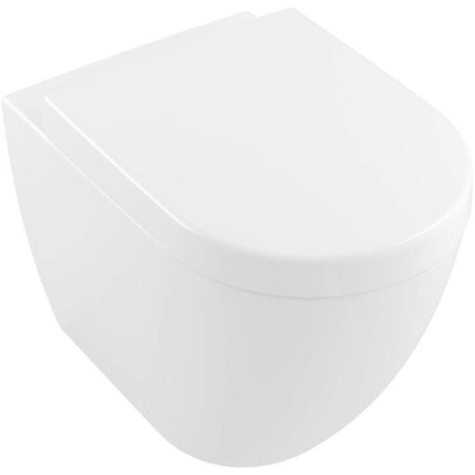 Напольный унитаз Villeroy&Boch Subway 2.0 белый без сиденья 5602R0R1 - 0