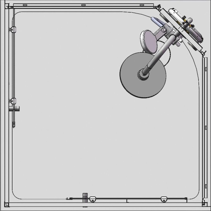 Душевая кабина BelBagno Uno Cab A 2 90 C Cr UNO-CAB-A-2-90-C-Cr - 6