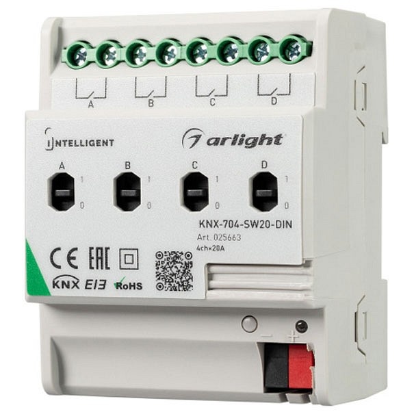 Релейный модуль Arlight KNX-704-SW20-DIN 025663 - 0