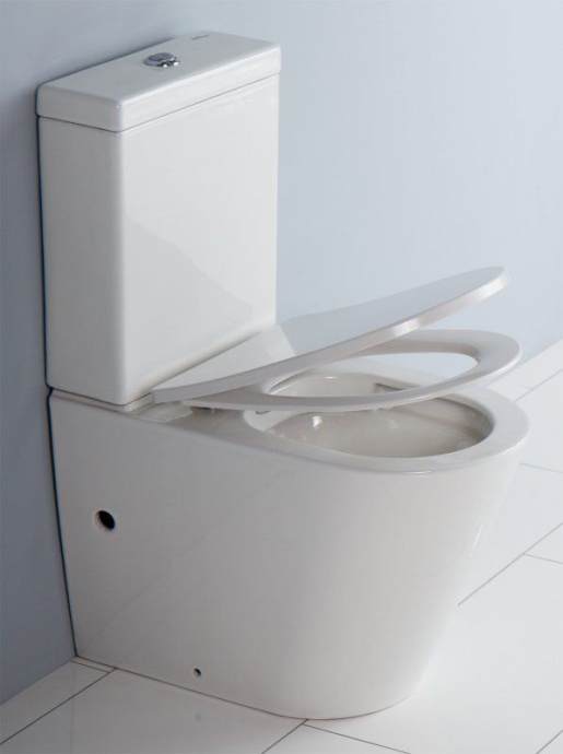 Унитаз-компакт BelBagno Flay-r BB007CPR с бачком BB006T и сиденьем микролифт BB2011SC - 5