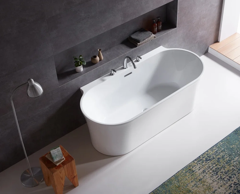 Акриловая ванна BelBagno 170х80 белый BB409-1700-800 - 1