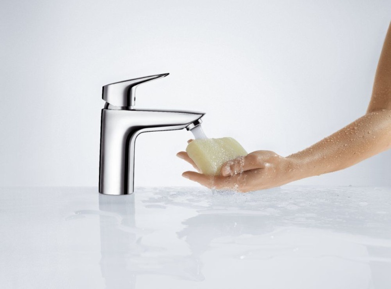 Смеситель Hansgrohe Logis 71100000 для раковины - 2
