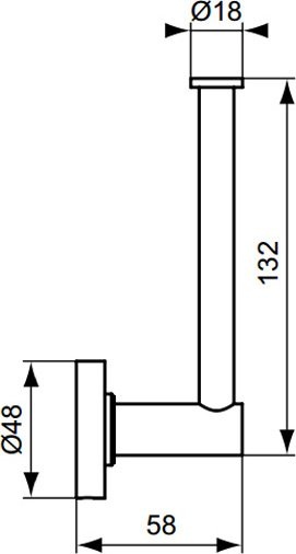 Держатель туалетной бумаги Ideal Standard IOM  A9132AA - 1