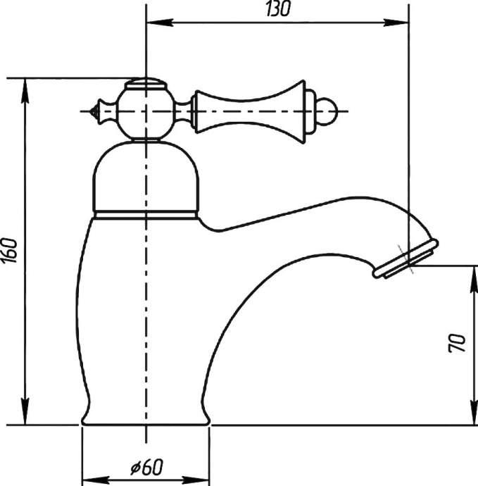 Смеситель Migliore Bomond ML.BMD-9713 Br для раковины 26869 - 1