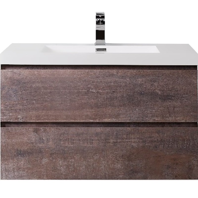 Тумба под раковину BelBagno Luce 80 коричневый LUCE-800-2C-SO-PT - 0