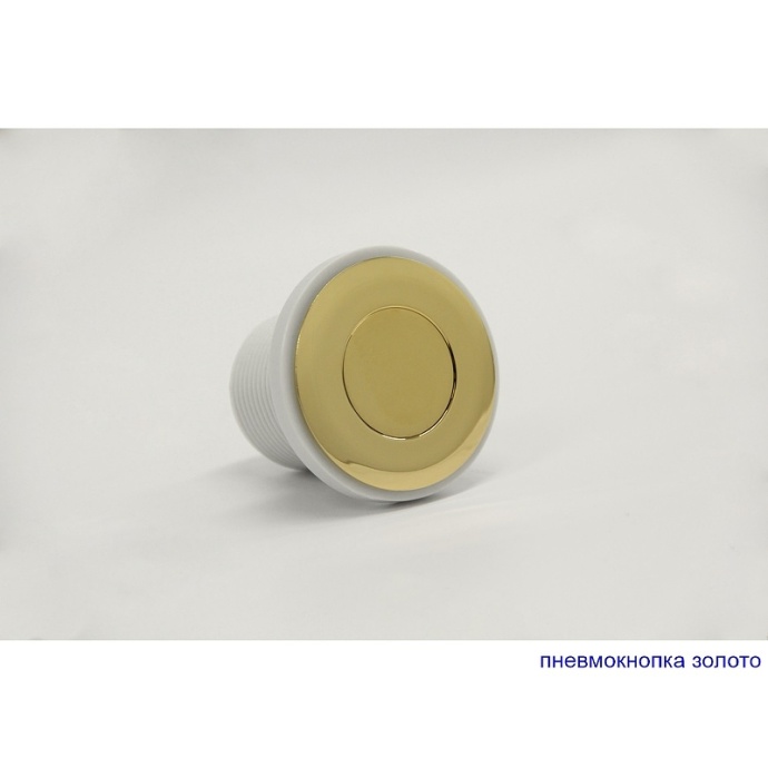Ванна акриловая WHITECROSS Wave Soft 160x80 с гидромассажем белый - золото 0101.160080.100.SOFT.GL - 4
