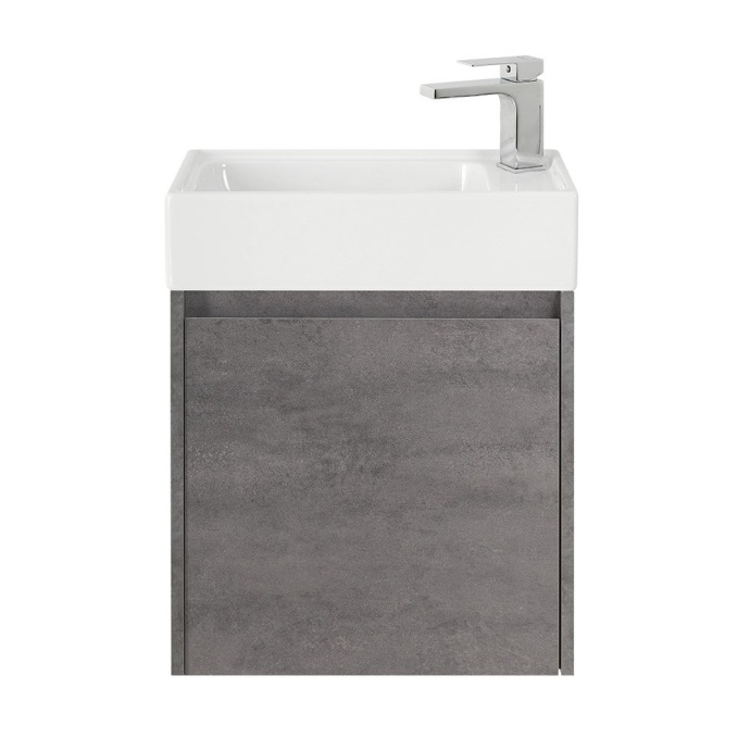 Тумба под раковину Belbagno Kraft Mini 50 R серый KRAFT MINI-500/260-1A-SO-CG-R - 0