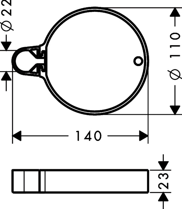 Мыльница Hansgrohe Cassetta C 28678000 - 5