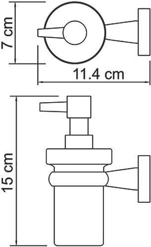 Дозатор Wasserkraft Lippe K-6599 - 2