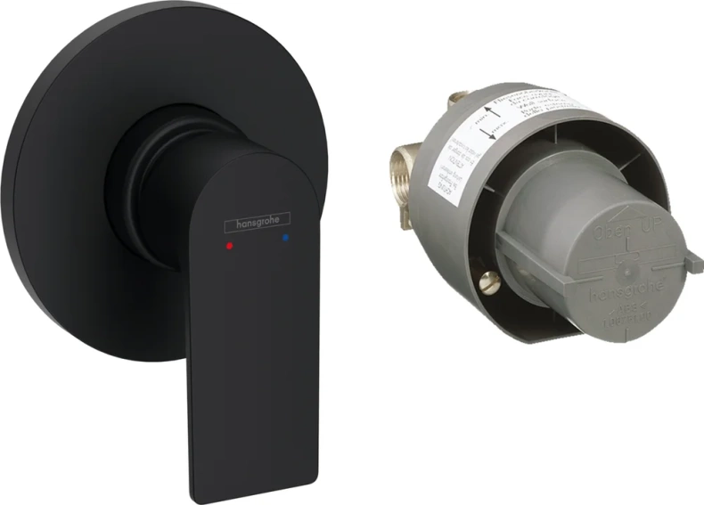 Смеситель для душа Hansgrohe Rebris E черный матовый 72658670 - 1