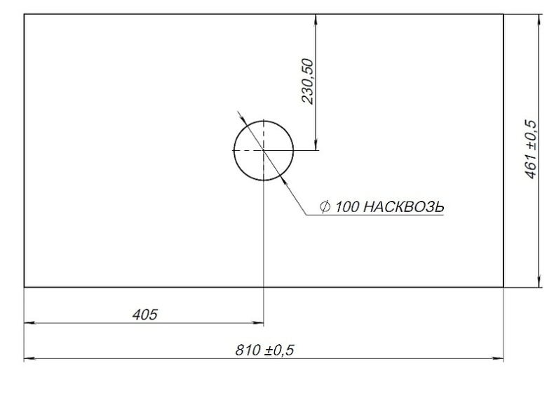 Столешница под раковину Allen Brau Reality 80 графит 1.32023.G - 4