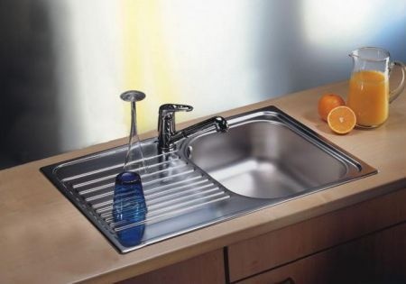 Мойка кухонная Blanco Tipo 45 S Compact сталь матовая 513441 - 2