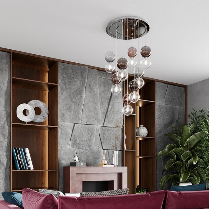 Подвесной светильник Odeon Light Pendant Twixy 4980/1B - 4