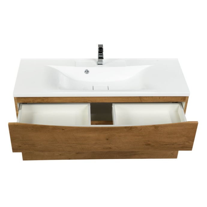 Тумба с раковиной BelBagno Marino 120 светлое дерево - 2