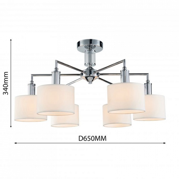 Люстра на штанге Favourite Laciness 2611-6P - 1