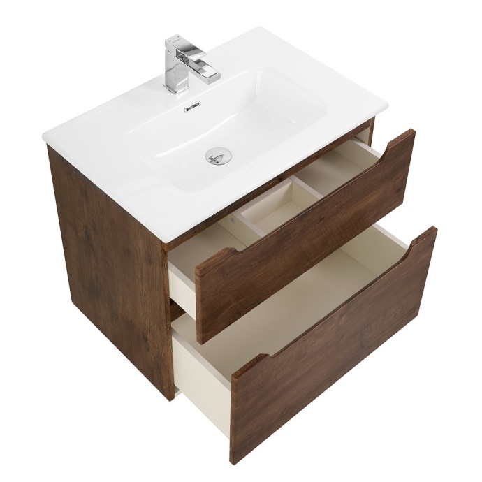 Комплект мебели BelBagno Etna 90 темное дерево - 4