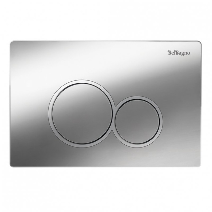 Комплект унитаза с инсталляцией BelBagno Ecoс сиденьем микролифт и кнопкой смыва хром глянцевый CZR-526-TH-R/CZR-2040-SC/BB097/R.CR - 2