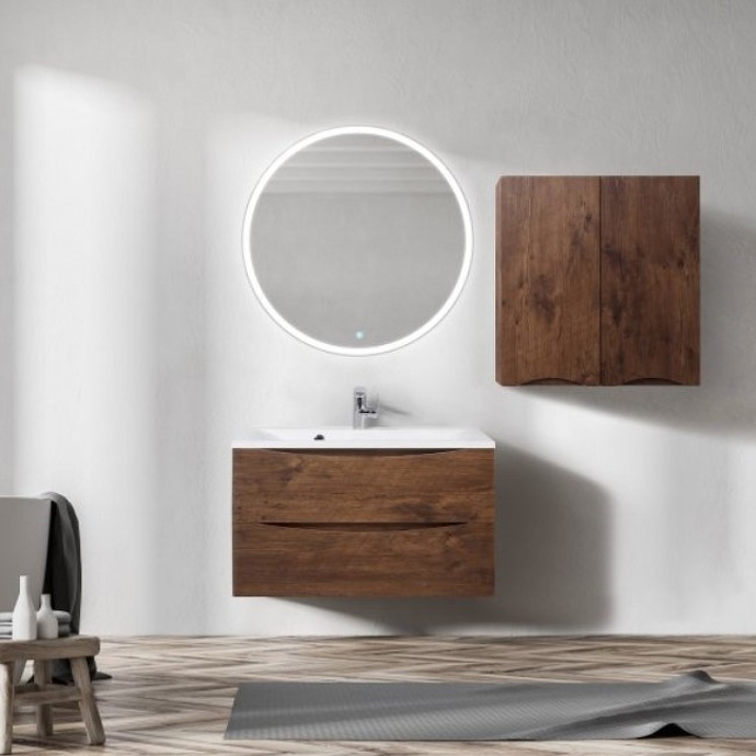 Шкаф подвесной Belbagno Marino 70х75 Rovere Moro  FLY-MARINO-700-2A-SC-RW-P - 3