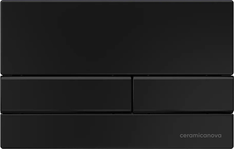 Система инсталляции для унитазов Ceramica Nova Envision с кнопкой Flat черной матовой CN1002B - 1