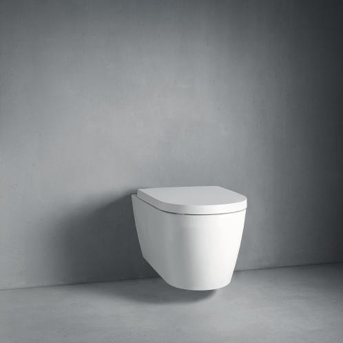 Унитаз подвесной Duravit Me by Starck с крышкой, белый (25290900001) - 1