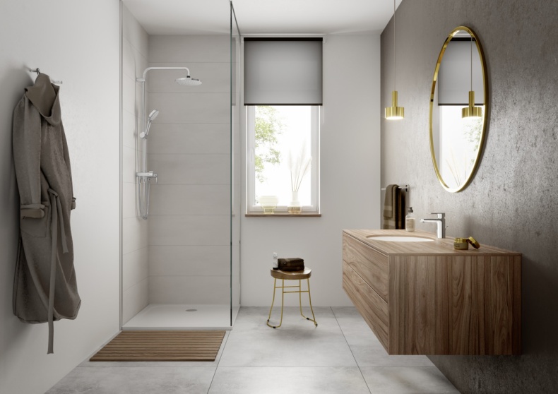 Душевая стойка Hansgrohe Vernis Blend Showerpipe 200 1jet Reno 26272000 - 1