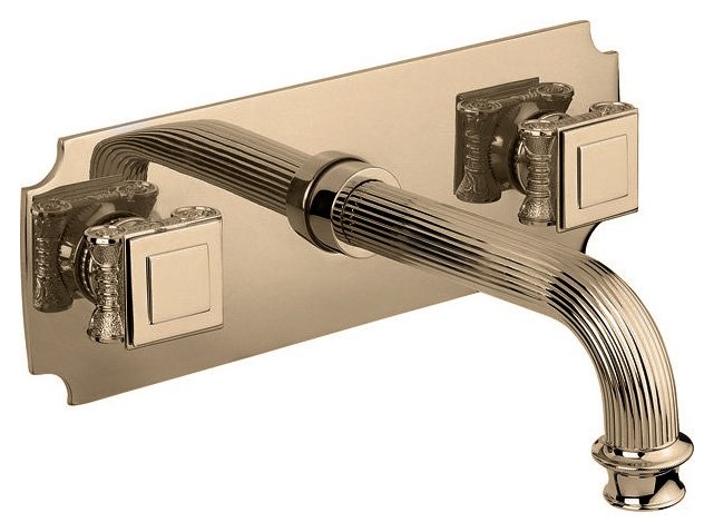 Смеситель для раковины Cezares OLIMP золото 24 карат  OLIMP-BLS2-03/24-O - 2