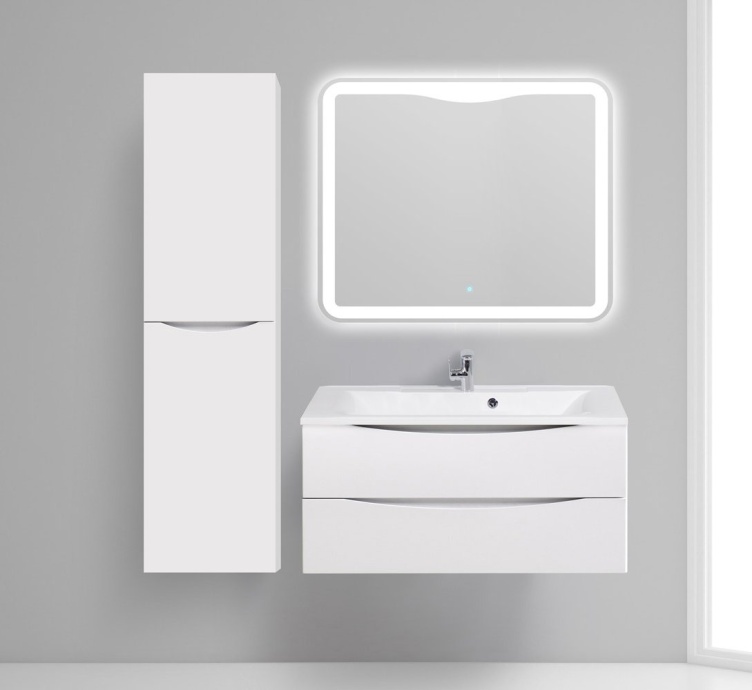 Тумба с раковиной BelBagno Marino 100 bianco opaco - 2