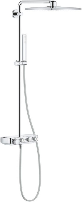 Душевая стойка Grohe Euphoria SmartControl 310 Duo Cube 26508000 с термостатом - 0
