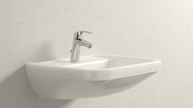Смеситель Grohe Eurosmart 23322001 для раковины - 22