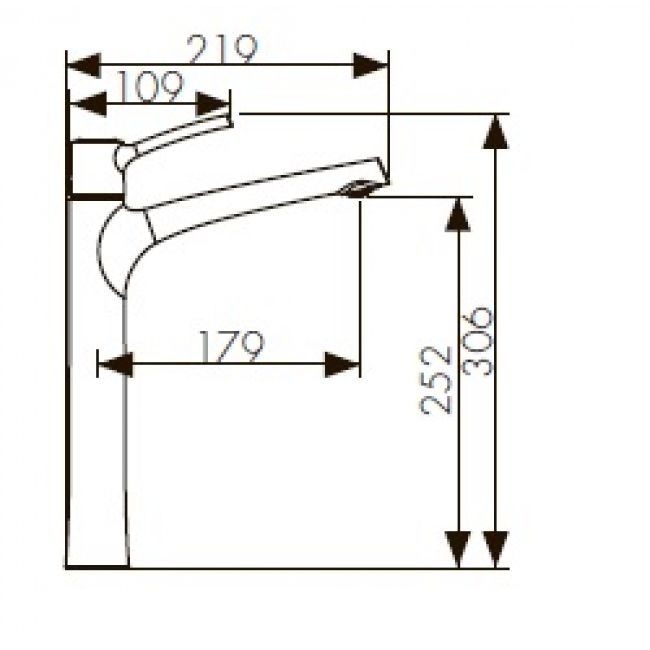 Смеситель для раковины  KAISER Stick  49133 - 1