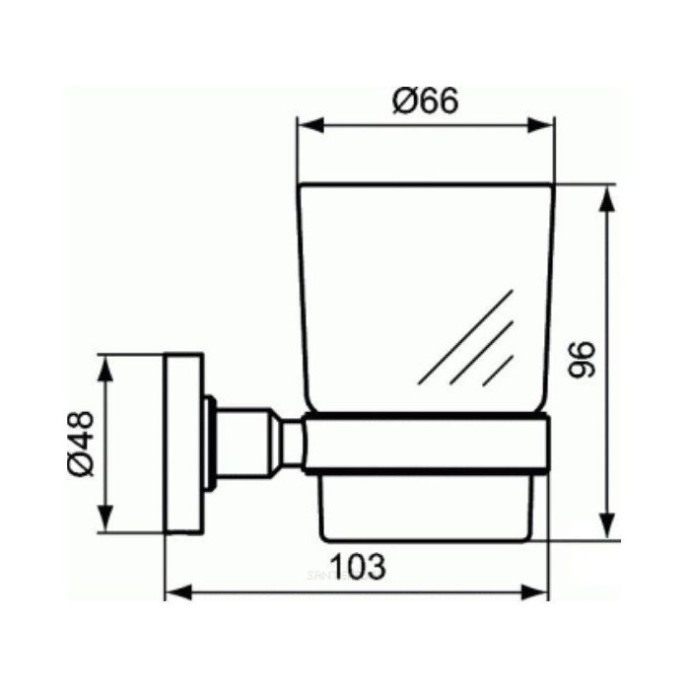 Набор аксесс IOM 3 предмета Ideal Standard A9245XG - 6