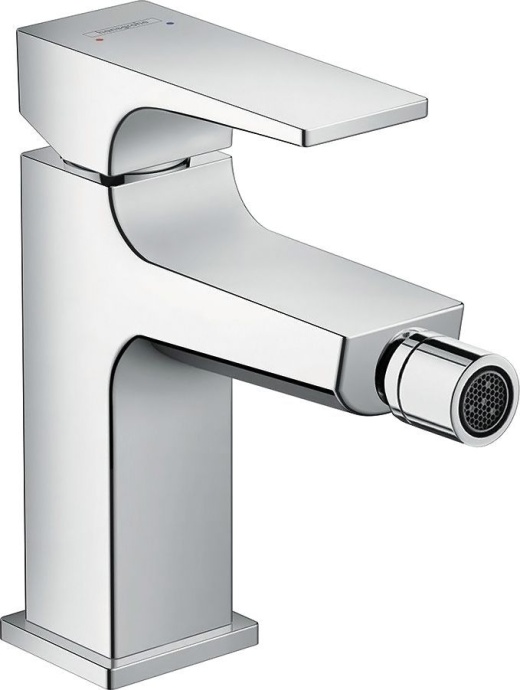 Смеситель Hansgrohe Metropol 32520000 для биде, с донным клапаном Push-Open - 0