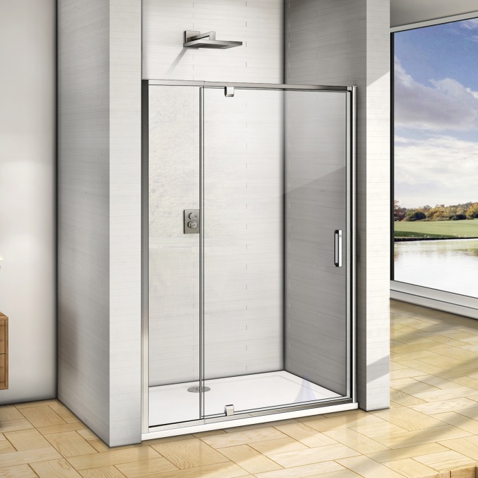 Душевая дверь в нишу Good Door Orion WTW-PD-90-C-CH ОР00014 - 0