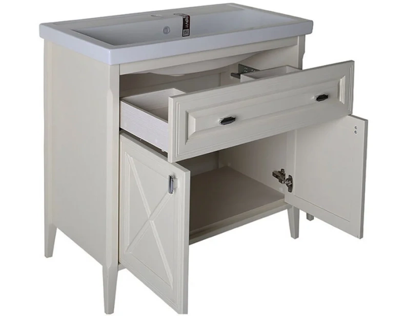 Комплект мебели для ванной Монте 80 (Благородный Бежевый)	 1079101 - 3