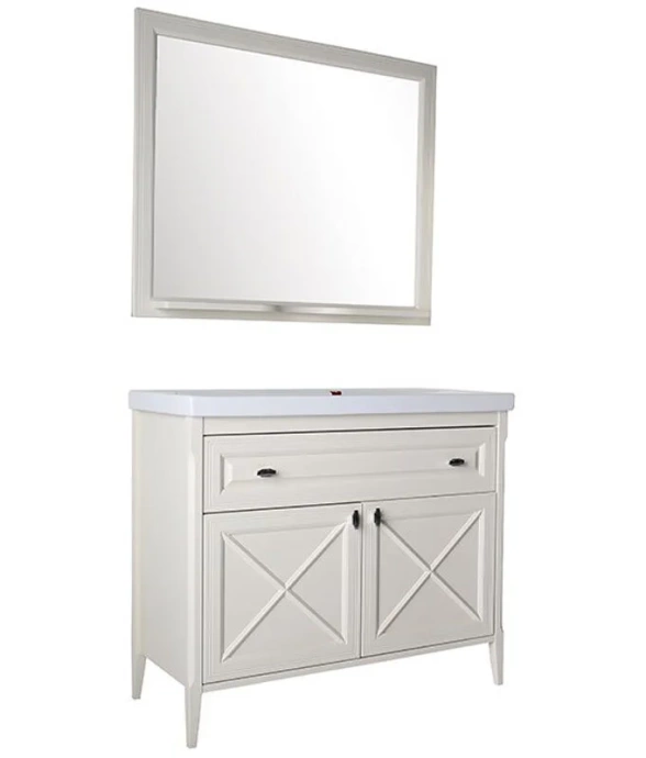 Комплект мебели для ванной Монте 100 Благородный Бежевый 1079201 - 6