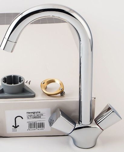 Смеситель Hansgrohe Logis 71280000 для кухонной мойки - 4