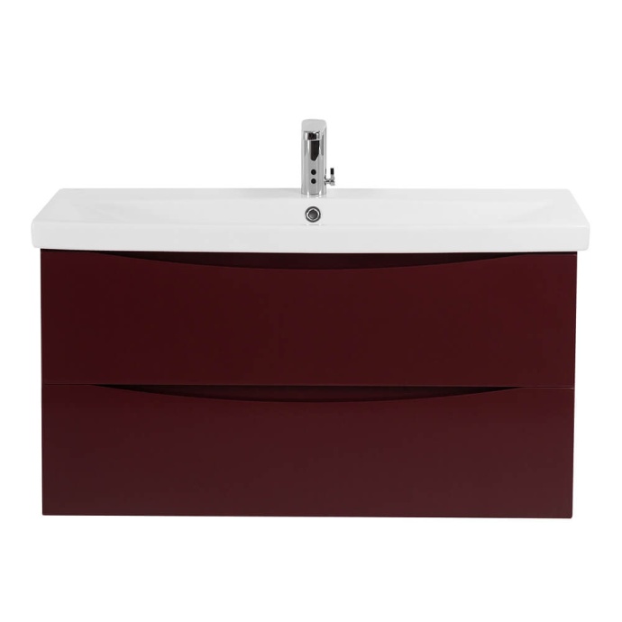 Тумба под раковину BelBagno Marino-Cer 100 бордовый MARINO-CER-1000-2C-SO-BRDL-P - 0