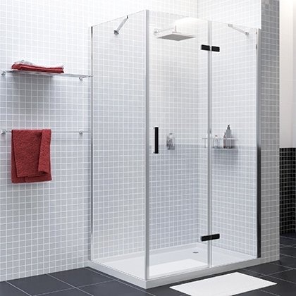 Душевой уголок Wasserkraft Aller Black 10H10RB 120x100 см 10H10RBLACK - 0