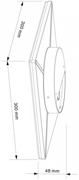 Накладной светильник Deko-Light Mensae Eckig 348071 - 2