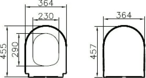 Унитаз подвесной VitrA Integra Round 7041B003-0075 безободковый - 5