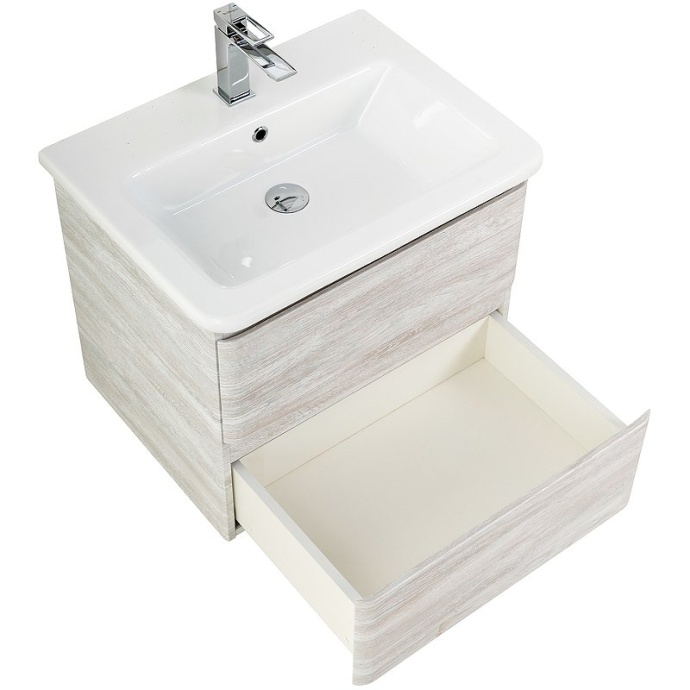 Тумба с раковиной BelBagno Albano 60 светлое дерево - 3