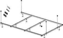 Опорная конструкция для ванны SAVONA 207100 - 1