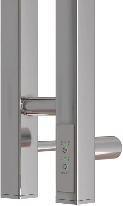 Полотенцесушитель электрический Point Гермес 80х120 хром PN13812 - 1