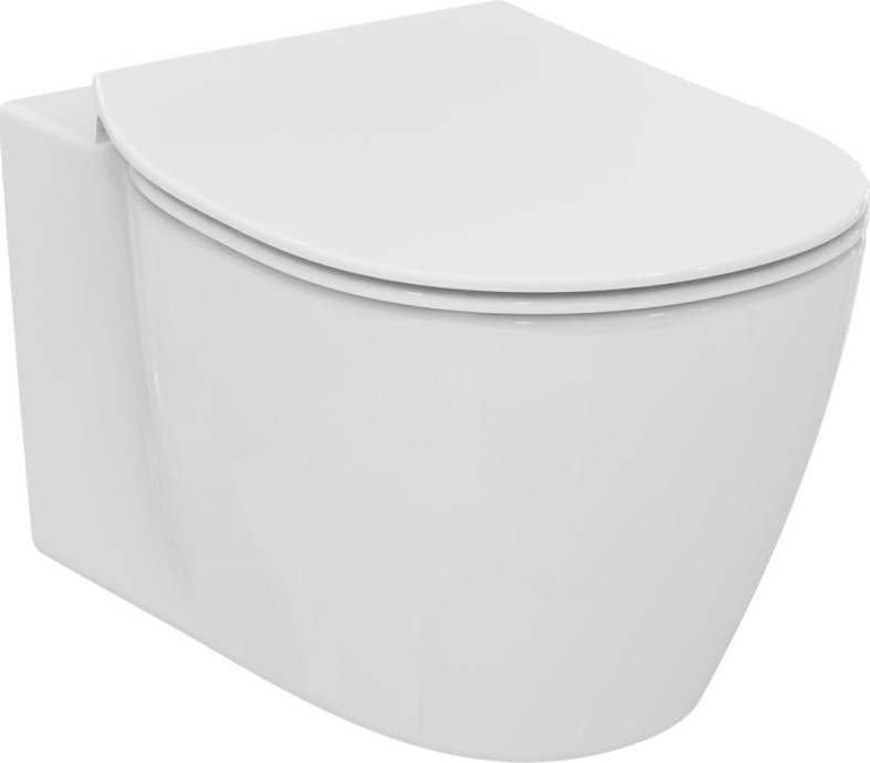 Унитаз подвесной Ideal Standard Connect с крышкой, белый (E771801) - 0