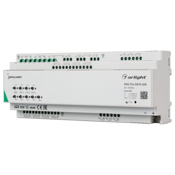 Релейный модуль Arlight KNX-724-SW10-DIN 025664 - 0