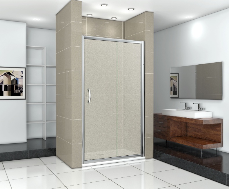 Душевая дверь в нишу Good Door Infinity WTW-110-G-CH ИН00024 - 1