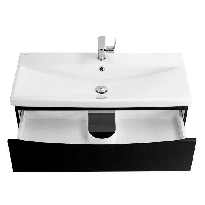 Тумба под раковину Belbagno Marino-Cer 80 черный MARINO-CER-800-2C-SO-NL-P - 2